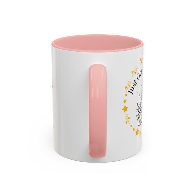 'Just One More Chapter' Accent Coffee Mug