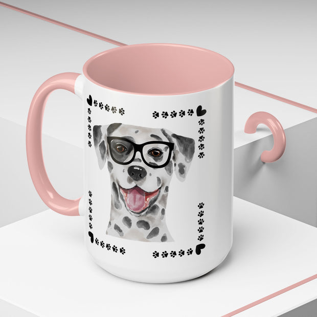 Geeky Good Dalmatian Accent Coffee Mug