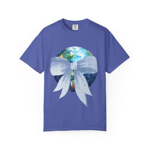 Earth Wrapped In A Bow Unisex T-Shirt