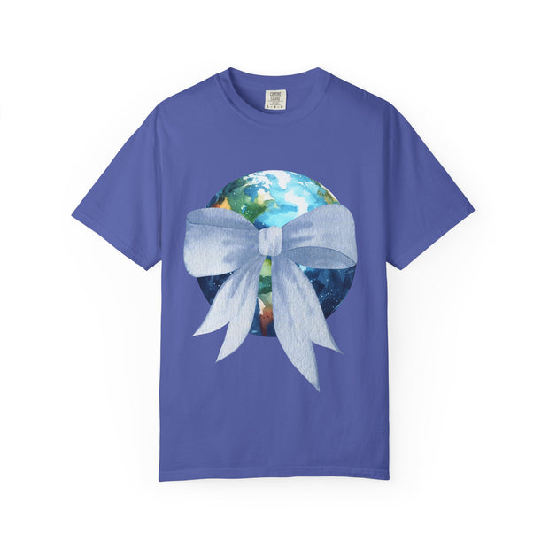 Earth Wrapped In A Bow Unisex T-Shirt