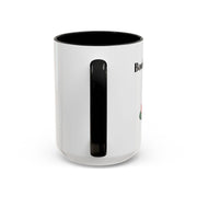 'Books, Coffee, Repeat' Accent Coffee Mug