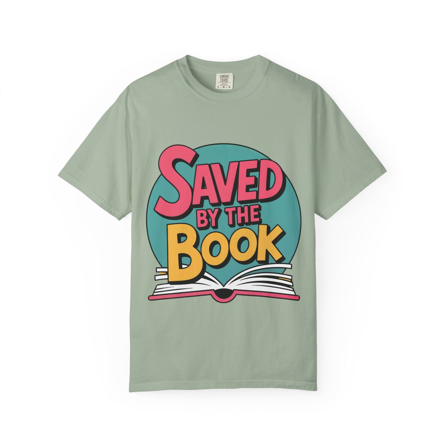 Saved by the Book T-Shirt, Book Lover Graphic Tee, BookTok Reader Shirt, Cute Reading T-Shirt, Library Lover Gift for Women