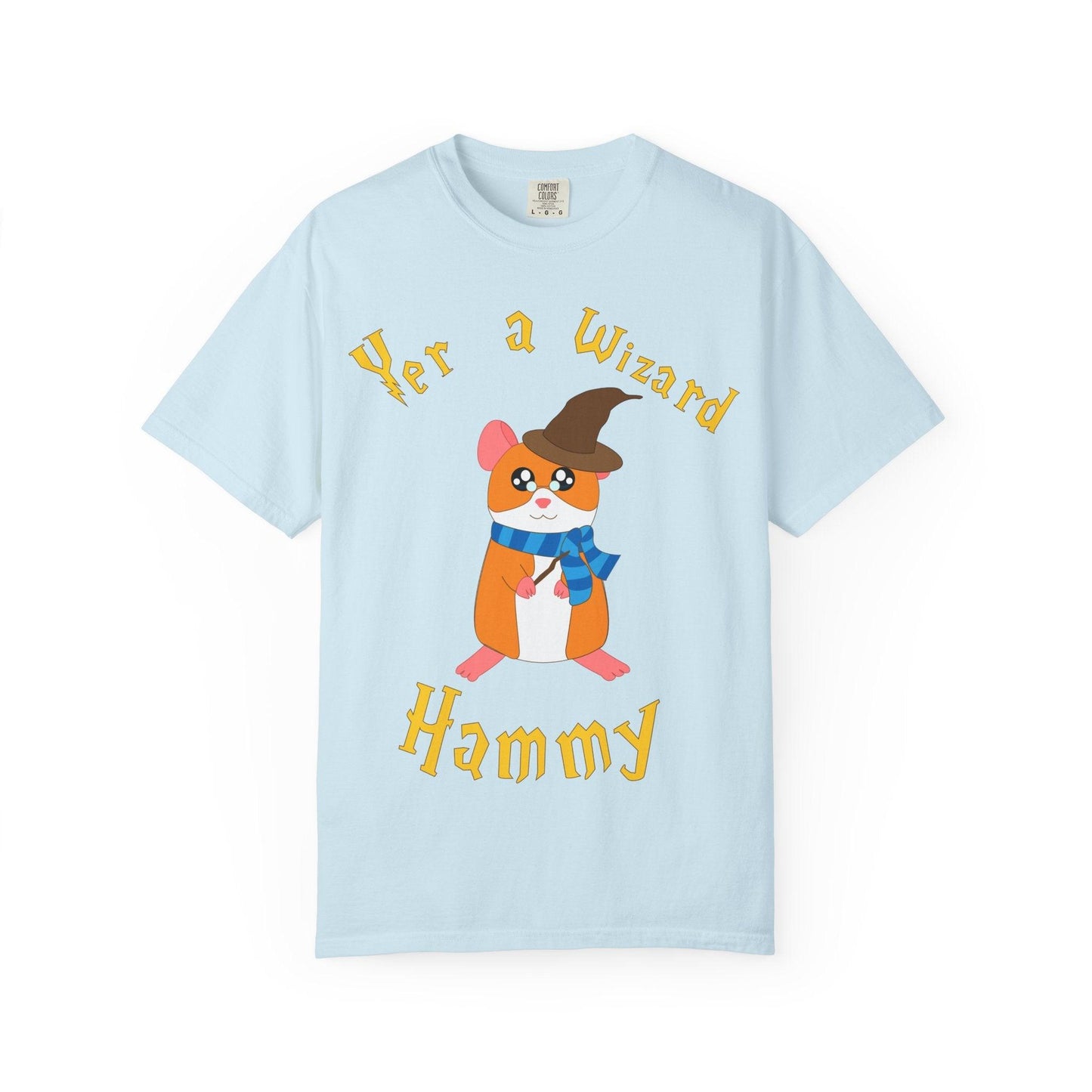 Hammy the Wizard Hamster T-Shirt | Cute Wizard Hamster Illustration