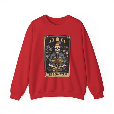 Bookworm Skeleton Crewneck Sweatshirt