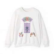 'Justice' Tarot Card Unisex Crewneck Sweatshirt