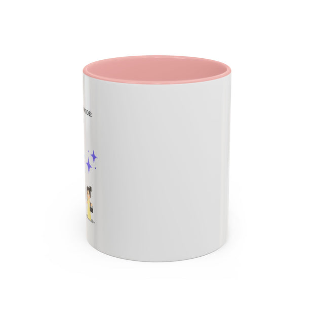 'Main Character Mode: Activated' Accent Coffee Mug