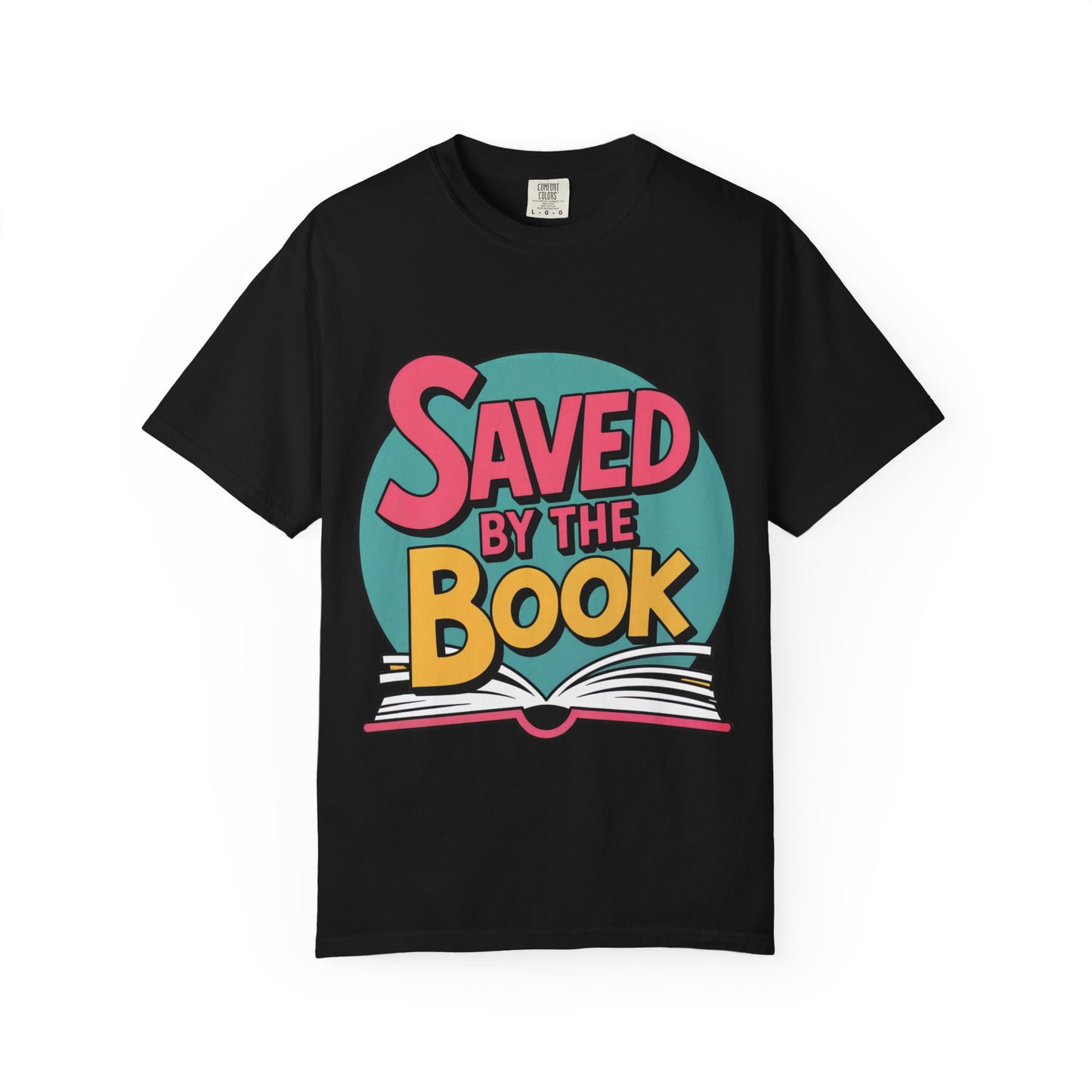 Saved by the Book T-Shirt, Book Lover Graphic Tee, BookTok Reader Shirt, Cute Reading T-Shirt, Library Lover Gift for Women