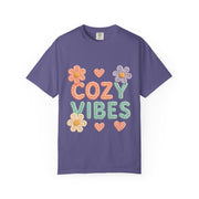 Cozy Vibes T-shirt - Unisex Garment-Dyed