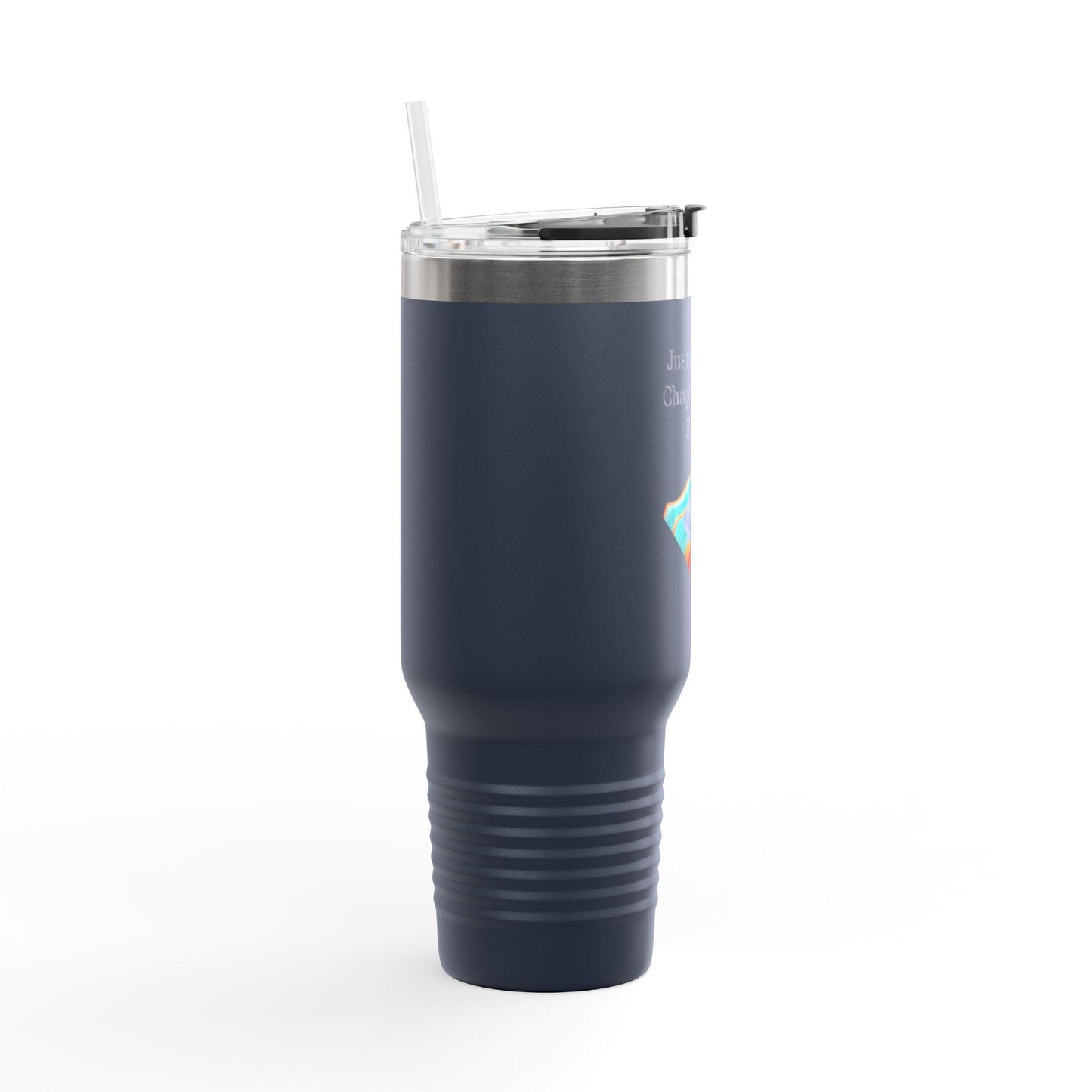 'Just One More Chapter (On The Beach)' Insulated Travel Mug, 40oz