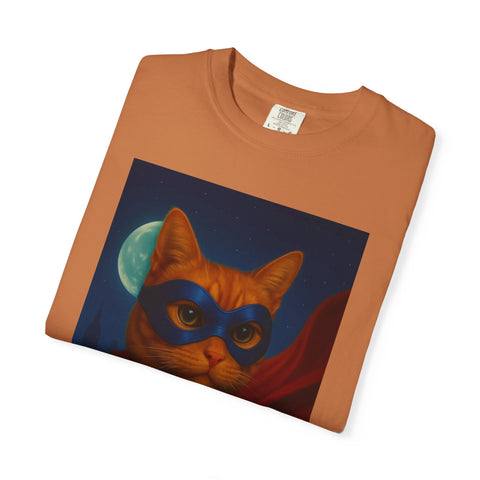Superhero Orange Cat Unisex T-shirt