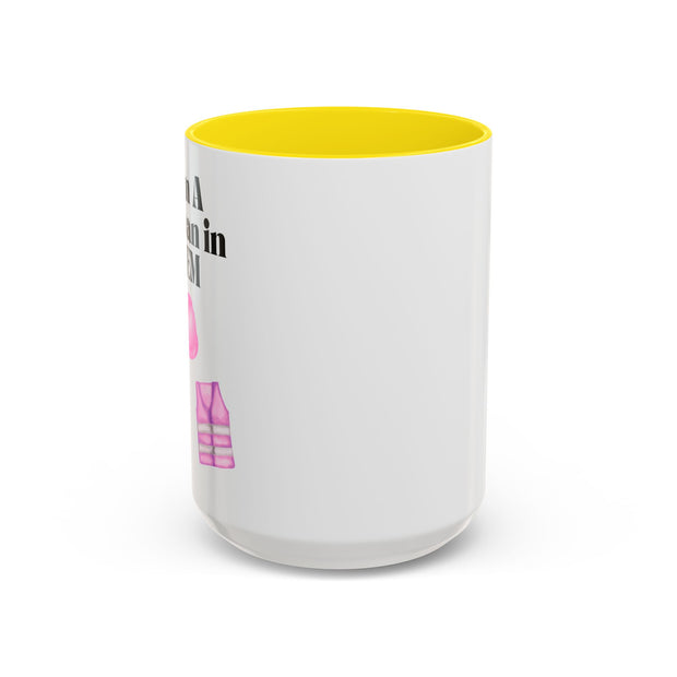 'I Am A Woman In STEM' Engineer Accent Coffee Mug