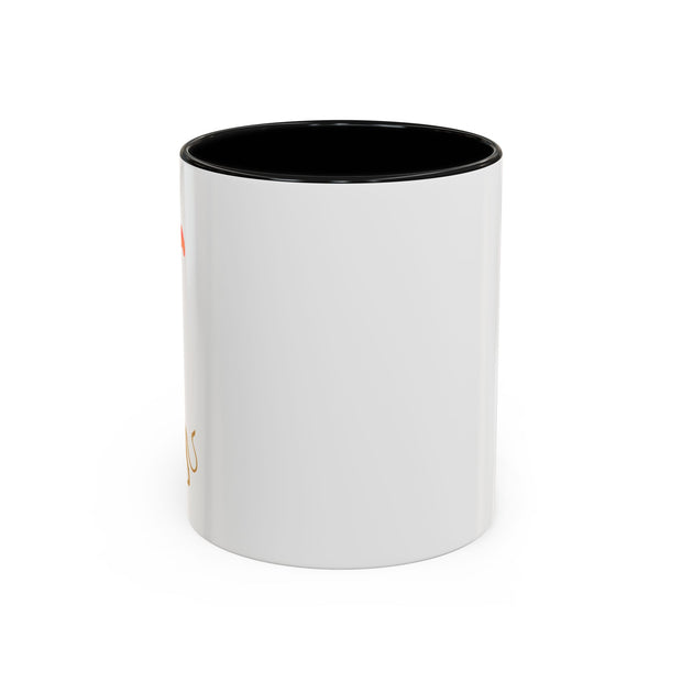 'Leo' Zodiac Accent Coffee Mug