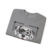 Geeky Good Dalmatian Unisex Crewneck Sweatshirt