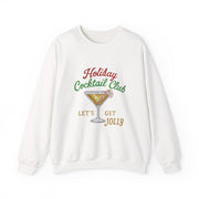 Holiday Cocktail Club Sweatshirt | Lets Get Jolly Christmas Sweatshirt