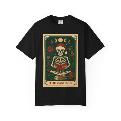 'The Caroler' Tarot Card T-Shirt