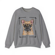 Geeky Good French Bulldog Unisex Sweatshirt