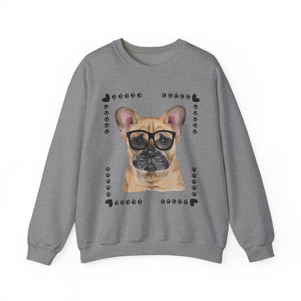 Geeky Good French Bulldog Unisex Sweatshirt