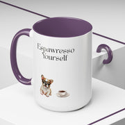 'Espawresso Yourself' French Bulldog Accent Coffee Mug