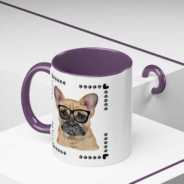 Geeky Good Pug Accent Coffee Mug