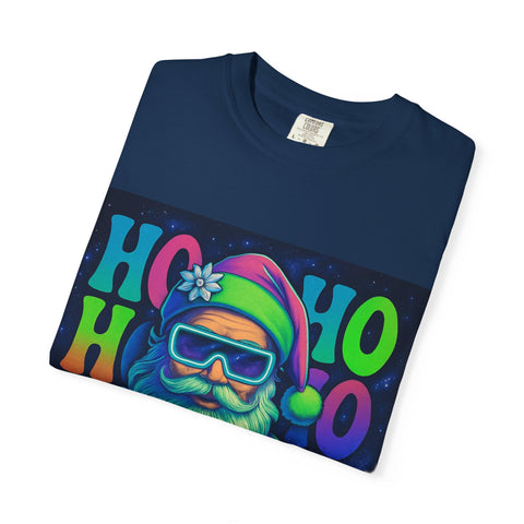'Ho Ho Ho' Futuristic Santa Unisex  T-shirt