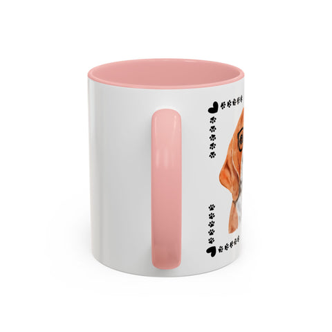 Geeky Good Beagle Accent Coffee Mug