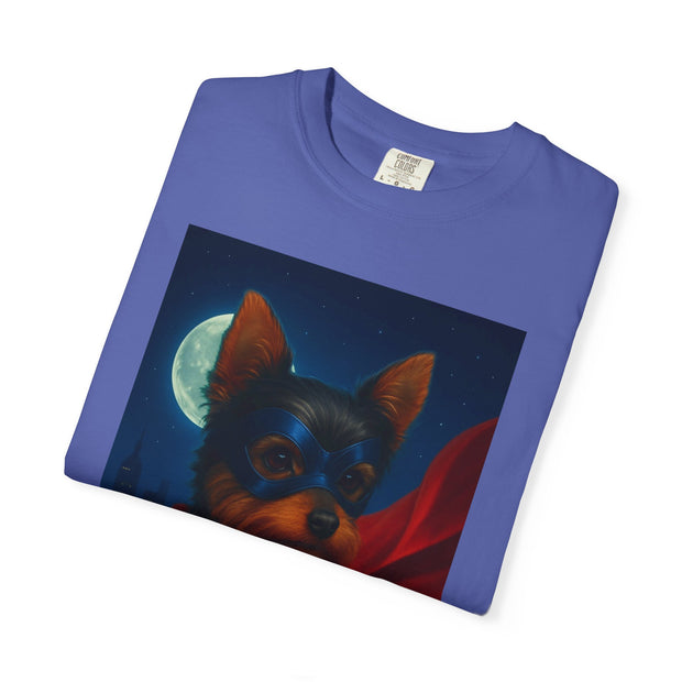 Superhero Yorkie T-shirt