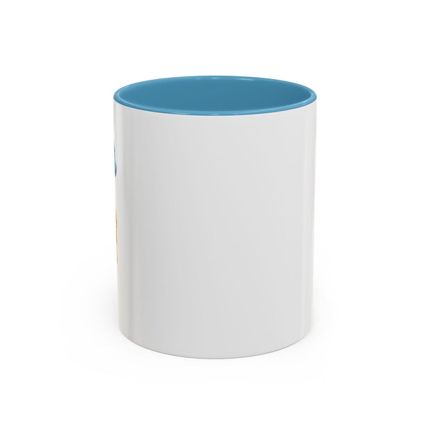 'Aries' Zodiac Accent Coffee Mug