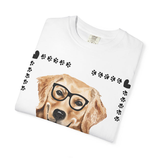 Geeky Good Golden Retriever Unisex T-Shirt