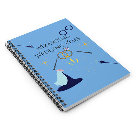 'Wizarding Wedding Vibes' Spiral Notebook