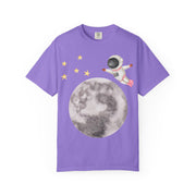 Astronaut Flying To The Moon Unisex T-Shirt