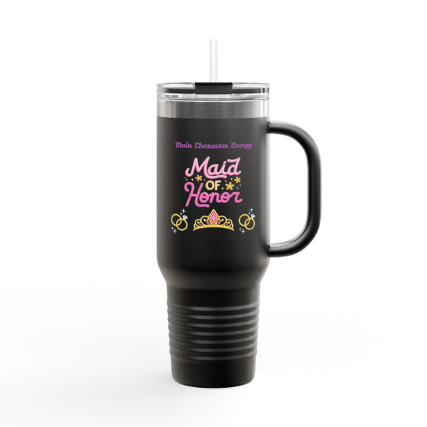 'Main Character Energy: Maid of Honor' Insulated Travel Mug, 40oz