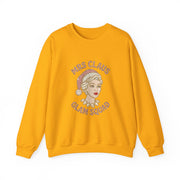 Mrs Claus Glam Squad Sweatshirt | Retro Mrs. Claus Illustration, Christmas Holiday Crewneck