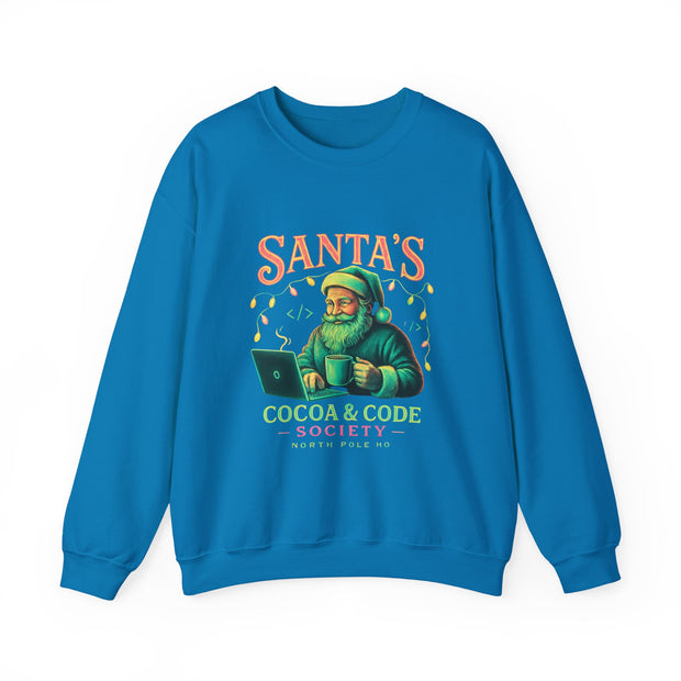 Santa's Cocoa & Code Society Crewneck Sweatshirt, Unisex Holiday Sweatshirt, Christmas Gift Sweatshirt, Cozy Winter Apparel, Festive [...]