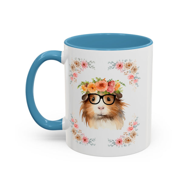 Geeky Goddess Guinea Pig Accent Coffee Mug
