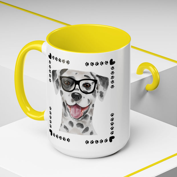 Geeky Good Dalmatian Accent Coffee Mug