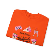 'Side Quest: Bridesmaid Duties' Unisex Crewneck Sweatshirt