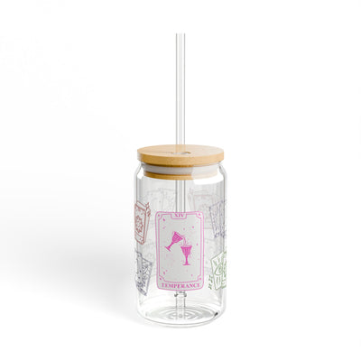 'Temperance' Tarot Card Sipper Glass