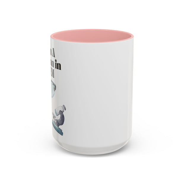'I Am A Woman In STEM' Scientist Accent Coffee Mug