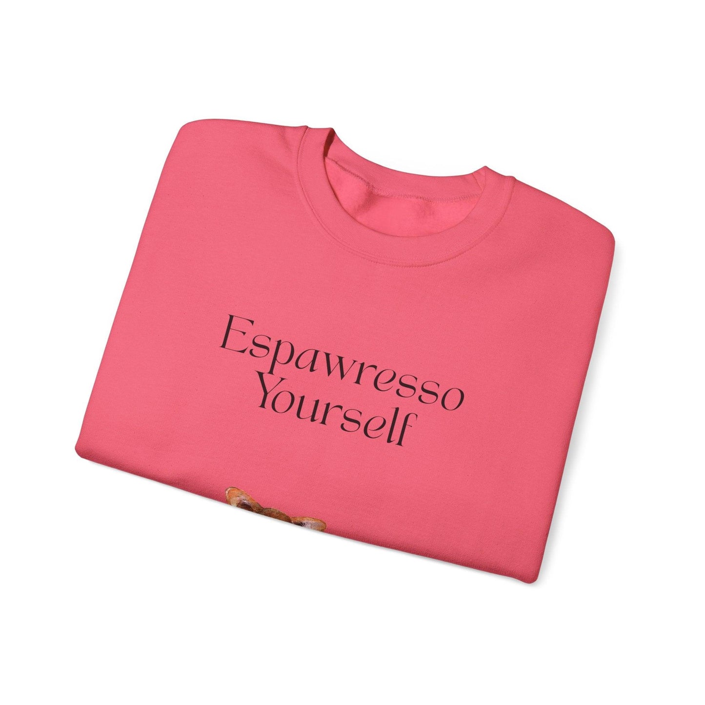 'Espawresso Yourself' Unisex Corgi Sweatshirt
