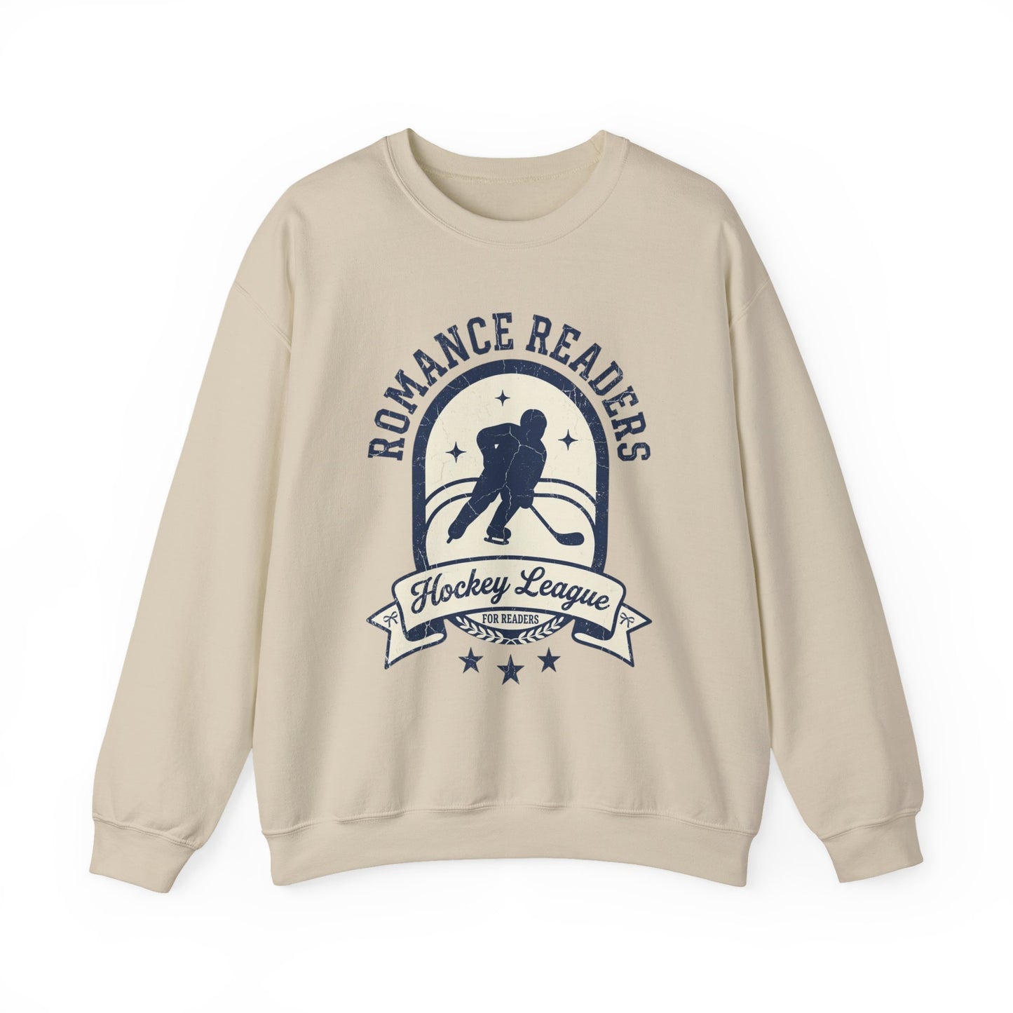 Romance Readers Hockey League Sweatshirt, Hockey Romance Booktok Crewneck, Sports Romance Reader Pullover