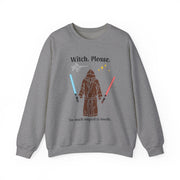 'Witch, Please. Too Much Magical To Handle.' Unisex Crewneck Sweatshirt