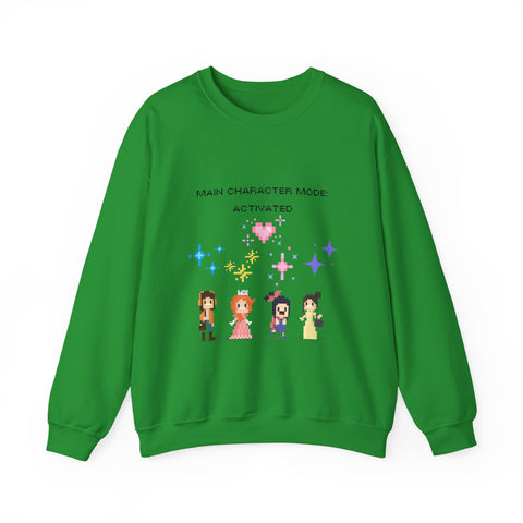 'Main Character Mode Activated' Unisex Crewneck Sweatshirt