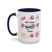 'Side Quest: Bridesmaid Duties' Accent Coffee Mug