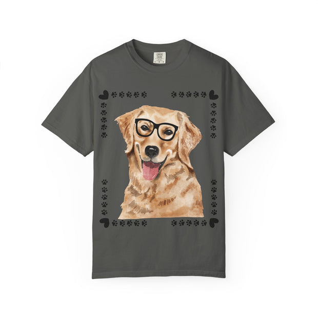 Geeky Good Golden Retriever Unisex T-Shirt