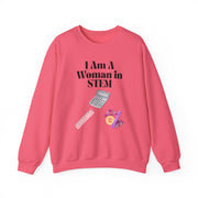 'I Am A Woman in STEM' Mathematics Unisex Crewneck Sweatshirt