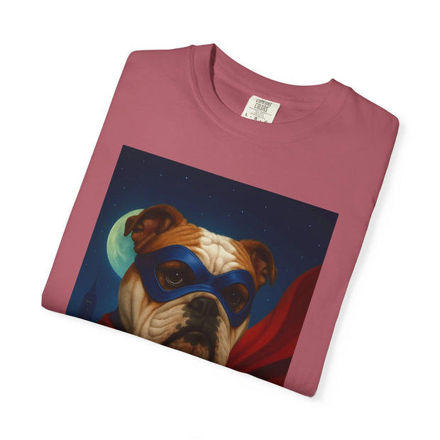 Superhero English Bulldog Unisex T-shirt