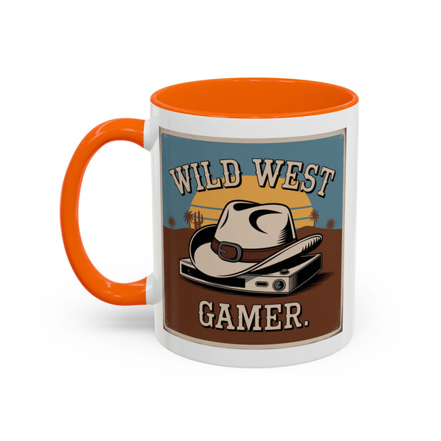'Wild West Gamer' Accent Coffee Mug