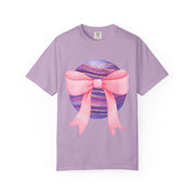 Pink/Purple Planet Wrapped In A Bow Unisex T-Shirt