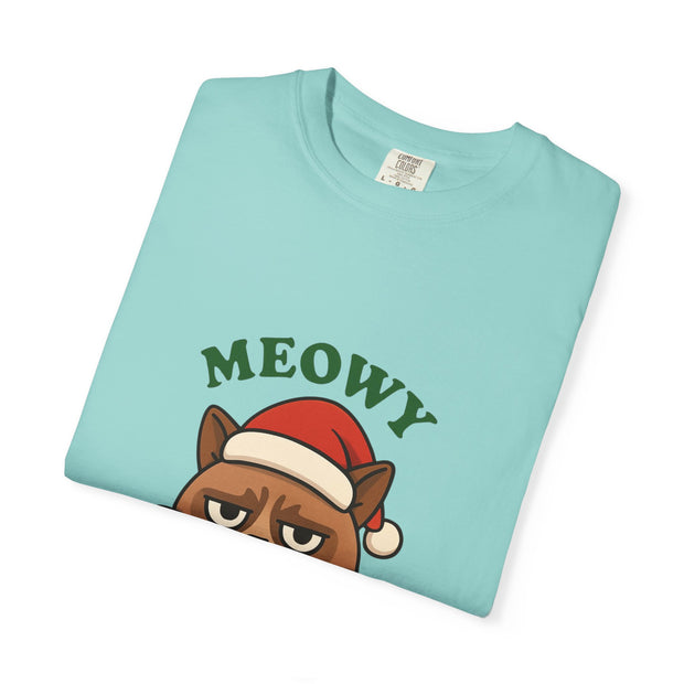 'Meowy Christmas Anyway' Unisex T-Shirt