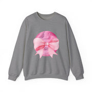 Pink Planet Wrapped In A Bow Unisex Crewneck Sweatshirt